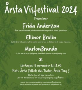 Årsta visfestival 2024 @ Årsta Folkets hus